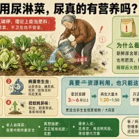 村里人用尿浇菜，尿对植物真的有营养吗