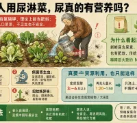 村里人用尿浇菜，尿对植物真的有营养吗