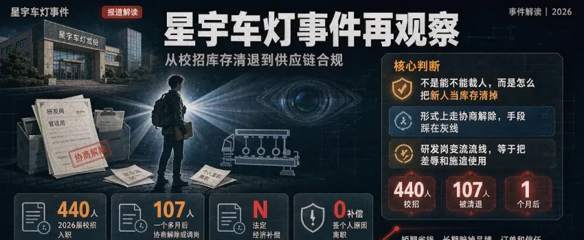 关于星宇车灯事件，你怎么看？