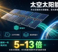 拿当下最好太阳能板到外太空，发电效率会比地面高多少？
