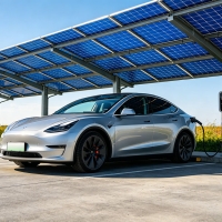 Tesla特斯拉车主零电费梦：光伏发电到底靠谱吗
