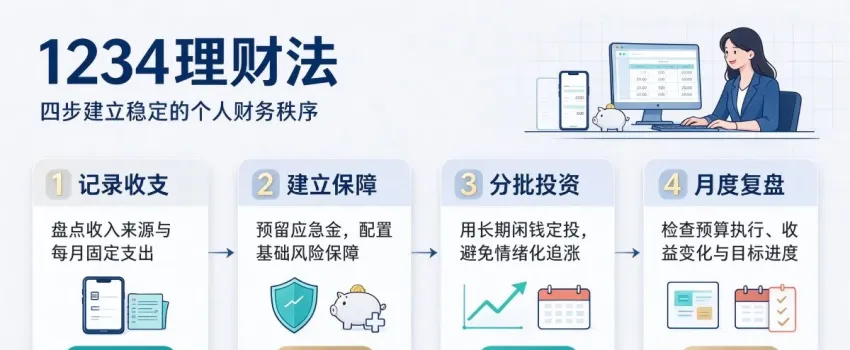 月薪3000的普通人，也能使用1234理财法吗