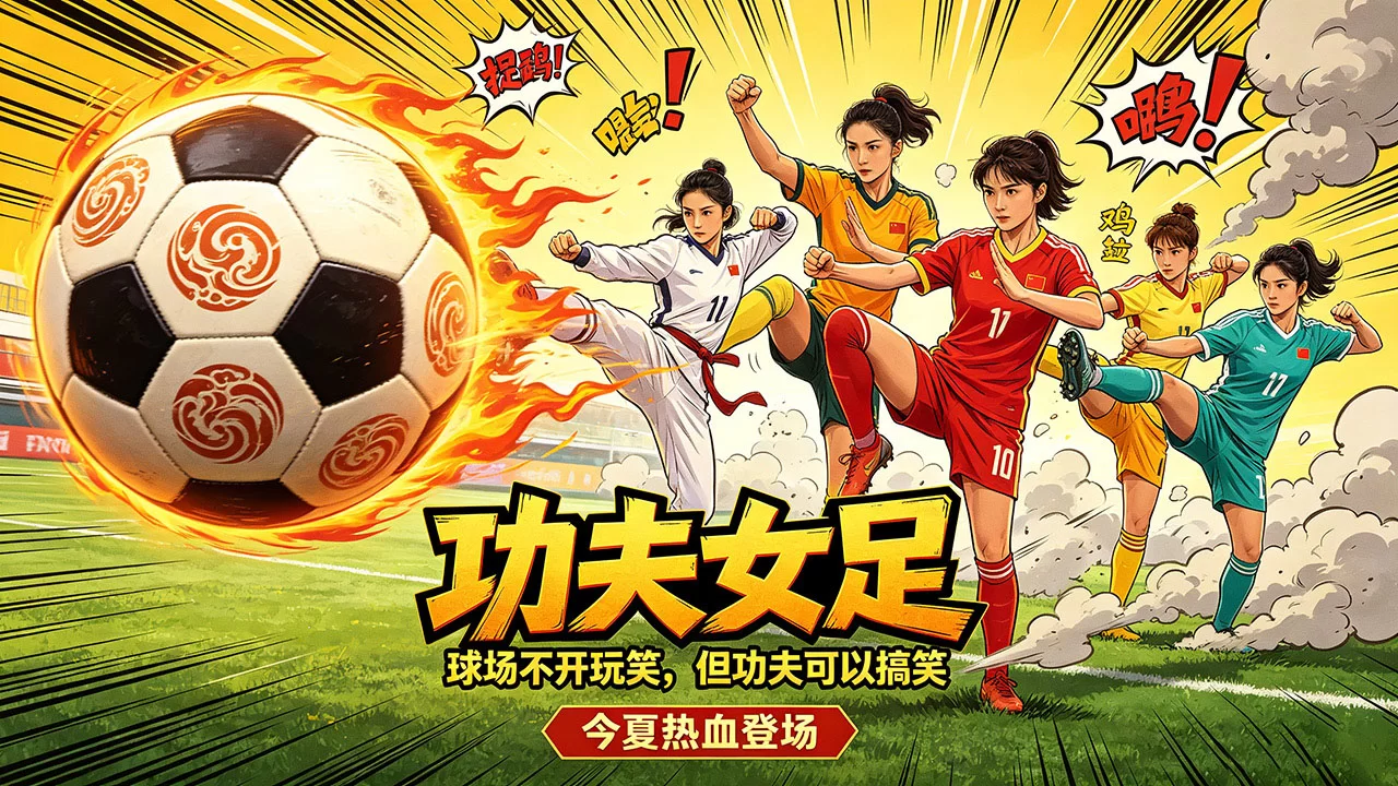 周星弛新电影《功夫女足》