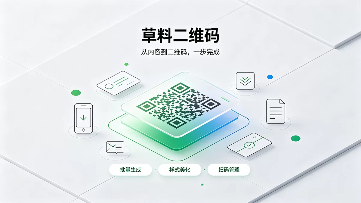 草料在线二维码生成器