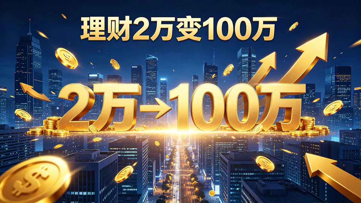 2万如何变100万？