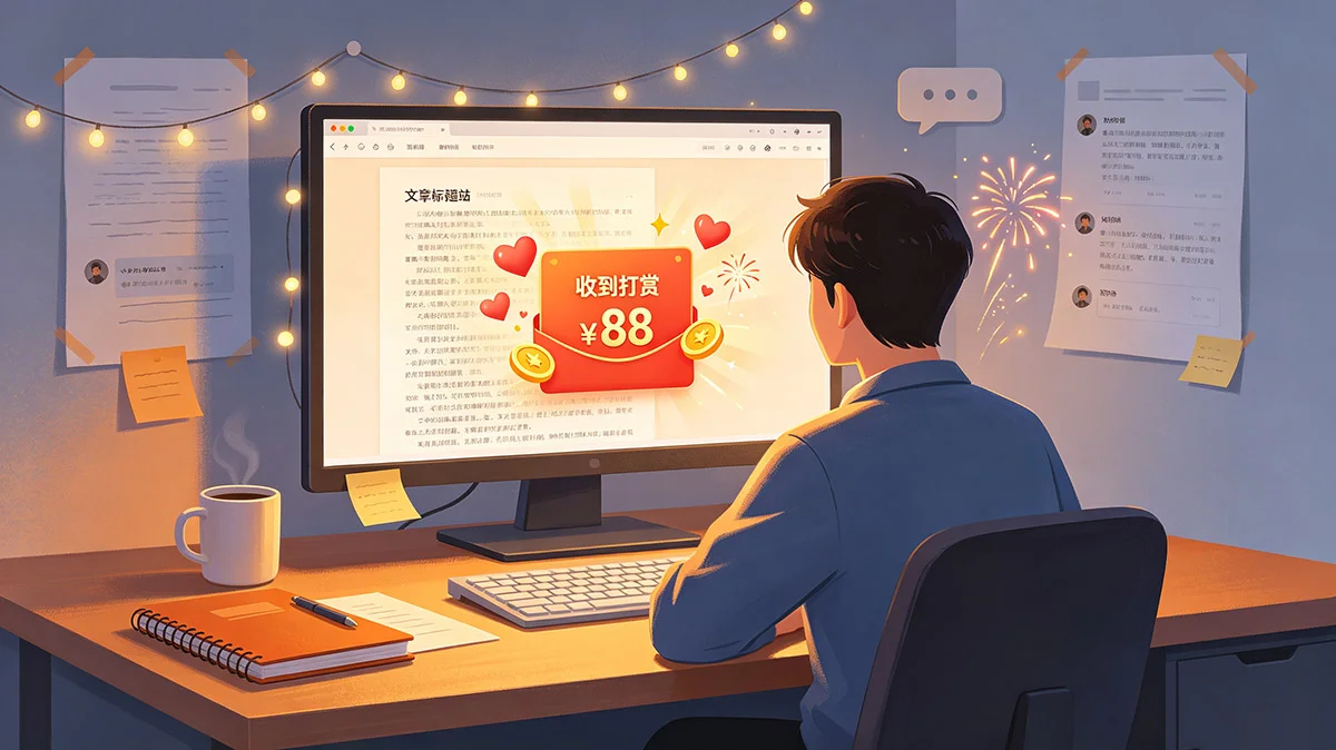 文章收到打赏.webp