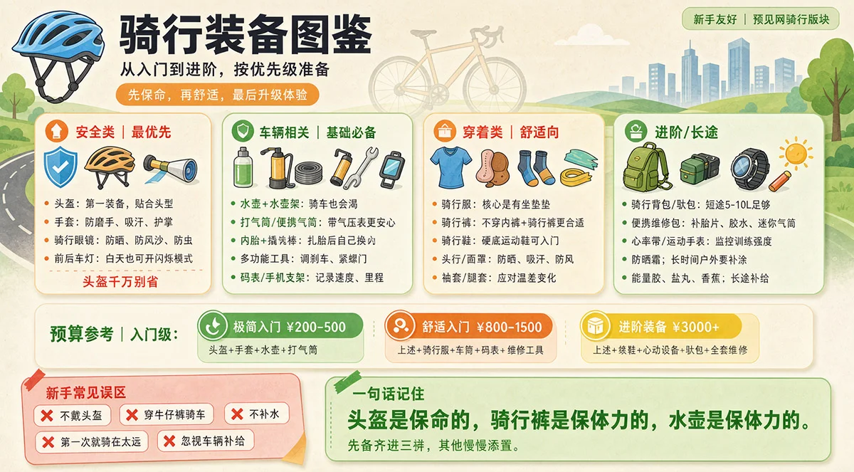 骑行必备装备